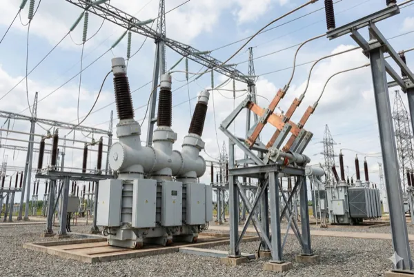 Manutenção de disjuntores e seccionadoras de alta tensão