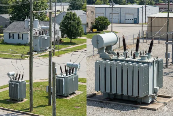 Manutenção de transformadores de força e distribuição